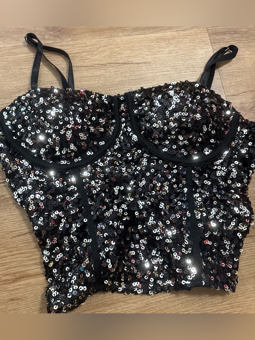 Sparkly going out top